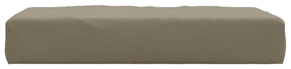 vidaXL Μαξιλάρια Παλέτας Taupe 60 x 60 x 8 εκ. από Ύφασμα Oxford