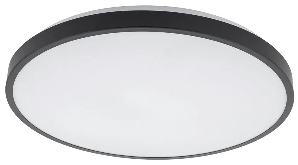 Φωτιστικό Οροφής - Πλαφονιέρα Agnes Round Pro 10971 38.5x5cm 22W 3000K 1600lm Led Black-White Nowodv