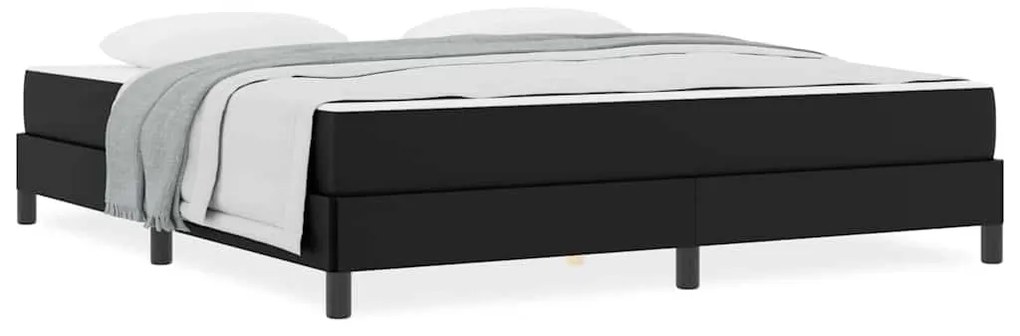 vidaXL Κρεβάτι Άλλο Μαύρο 180 x 200 cm Τεχνητό δέρμα