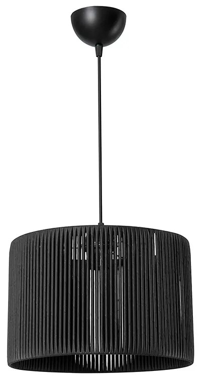 Φωτιστικό οροφής μονόφωτο Levitate pakoworld Ε27 μαύρο Φ30x75εκ Model: 147-000128