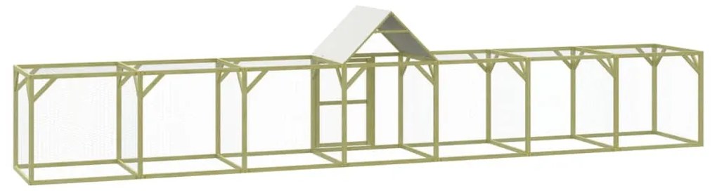 vidaXL Κοτέτσι 700x100x150 εκ. από Μασίφ Εμποτισμένο Ξύλο Πεύκου