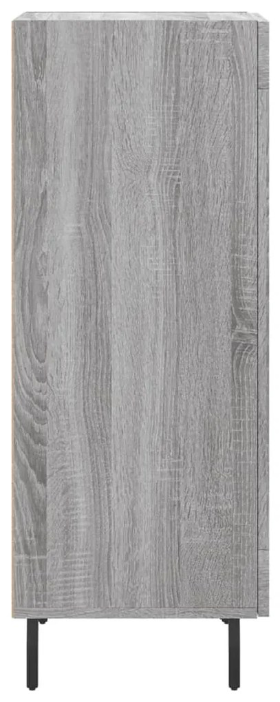 vidaXL Ντουλάπι Γκρι Sonoma 34,5x34x90 εκ. από Επεξεργασμένο Ξύλο