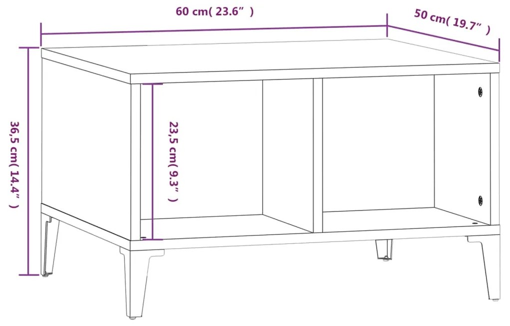 ΤΡΑΠΕΖΑΚΙ ΣΑΛΟΝΙΟΥ ΚΑΠΝΙΣΤΗ ΔΡΥΣ 60X50X36,5ΕΚ. ΕΠΕΞΕΡΓΑΣΜ. ΞΥΛΟ 821041