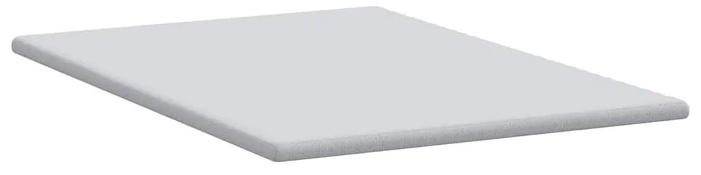 vidaXL Στρώματα Λευκό 140 x 200 cm 100% ύφασμα πολυεστέρα με τζακάρ
