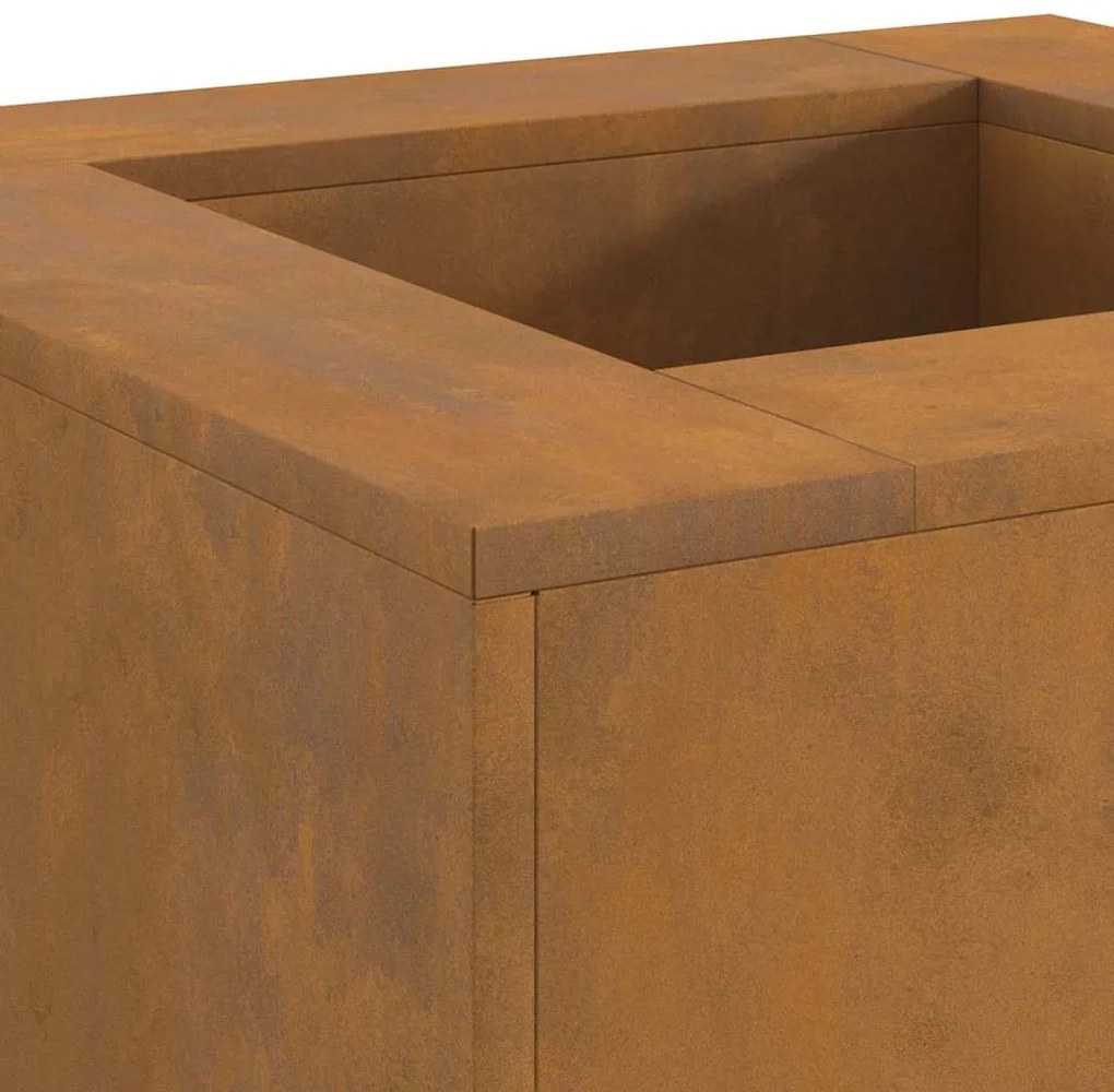 vidaXL Φωτιά Καφέ 60 x 60 x 30 cm Ατσάλι σκληρυθέν στον αέρα