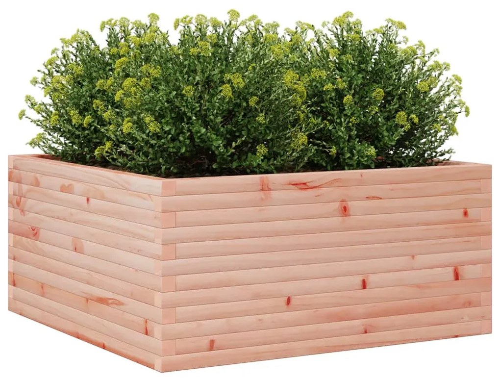 vidaXL Ζαρντινιέρα Κήπου 100x100x46 εκ. από Μασίφ Ξύλο Ψευδοτσούγκας