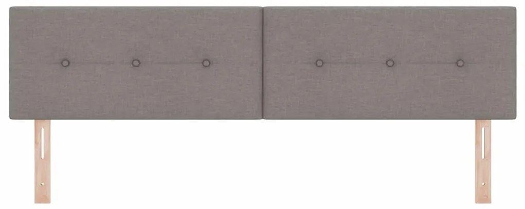 vidaXL Κεφαλάρι με κεφαλάρι Taupe 180 cm ύφασμα