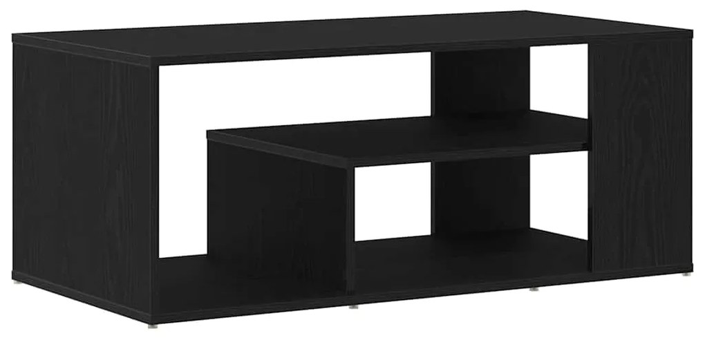 vidaXL Τραπεζάκι σαλονιού Μαύρη δρυς 100 x 50 x 40 cm
