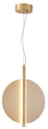 Κρεμαστό Φωτιστικό Οροφής LED 12,6W Κεχριμπάρι Arte Illumina Disc 144-15085 Eurolamp-144-15085-Κεχριμπάρι 144-15085