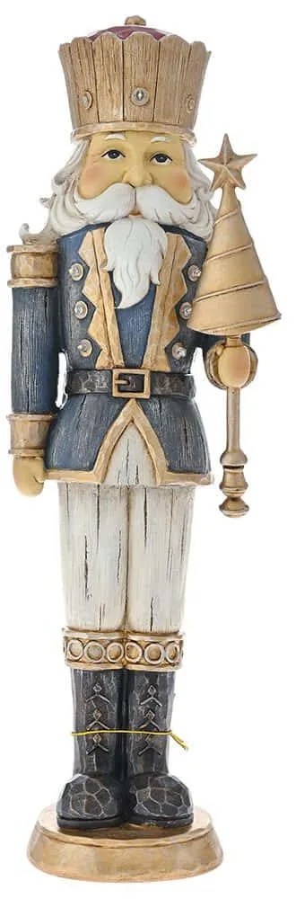 Διακοσμητικός Καρυοθραύστης Με Φως Led 82366 15x11x47cm Multi