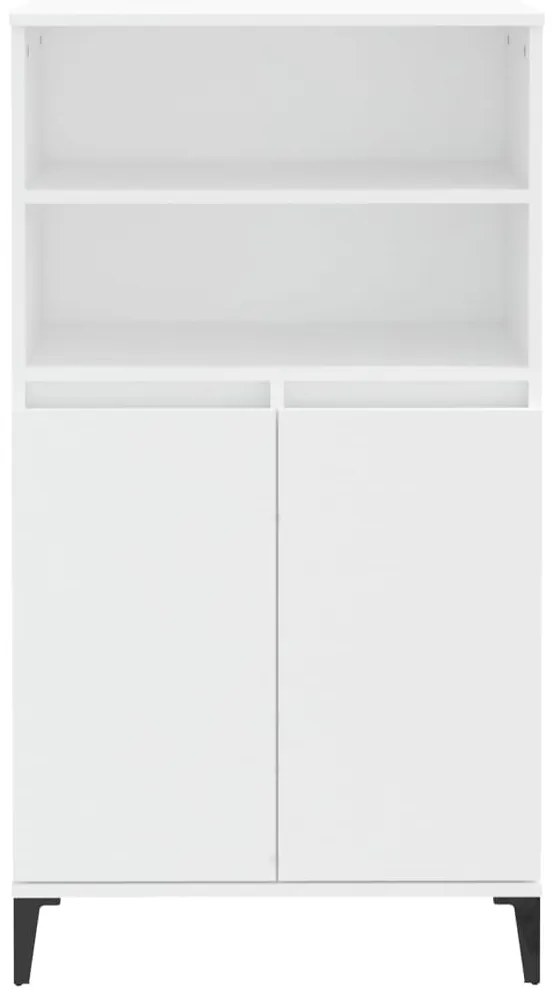 vidaXL Ντουλάπι Λευκό 60 x 36 x 110 εκ. από Επεξεργασμένο Ξύλο