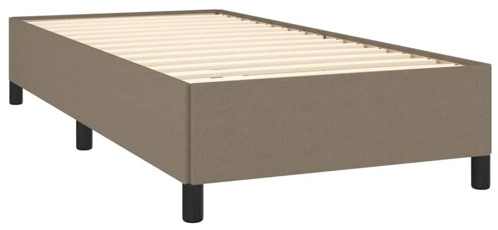 ΚΡΕΒΑΤΙ BOXSPRING ΜΕ ΣΤΡΩΜΑ TAUPE 80X200 ΕΚ. ΥΦΑΣΜΑΤΙΝΟ 3127761