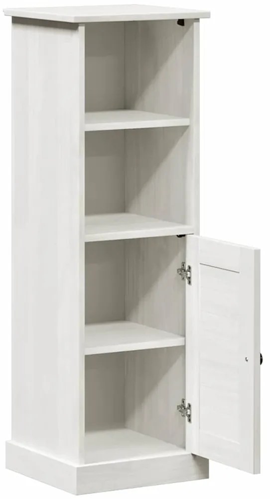 vidaXL Ντουλάπι Μπάνιου VIGO Λευκό 37 x 34 x 110 εκ Μασίφ ξύλο πεύκου