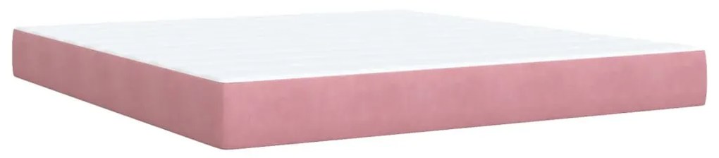 ΚΡΕΒΑΤΙ BOXSPRING ΜΕ ΣΤΡΩΜΑ ΡΟΖ 180X200 ΕΚ. ΒΕΛΟΥΔΙΝΟ 3294723