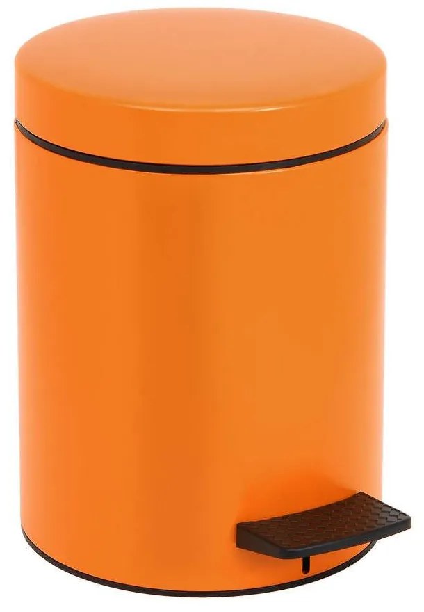 Κάδος Απορριμμάτων 5lt 05-096-803 Orange Matte Pam&amp;Co Ανοξείδωτο Ατσάλι