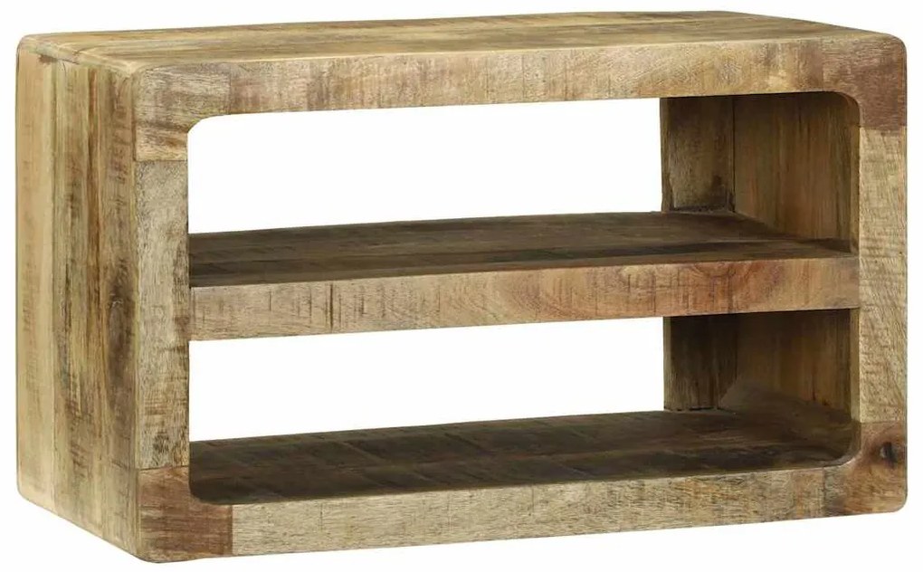 vidaXL Ντουλάπι TV με ράφι Καφέ 60 x 32 x 36 εκ. Μασίφ ξύλο μάνγκο