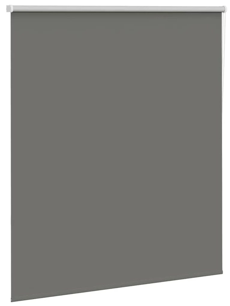 vidaXL Roller Blind Blackout γκρί 130x130 cm Πλάτος υφάσματος 126,6cm