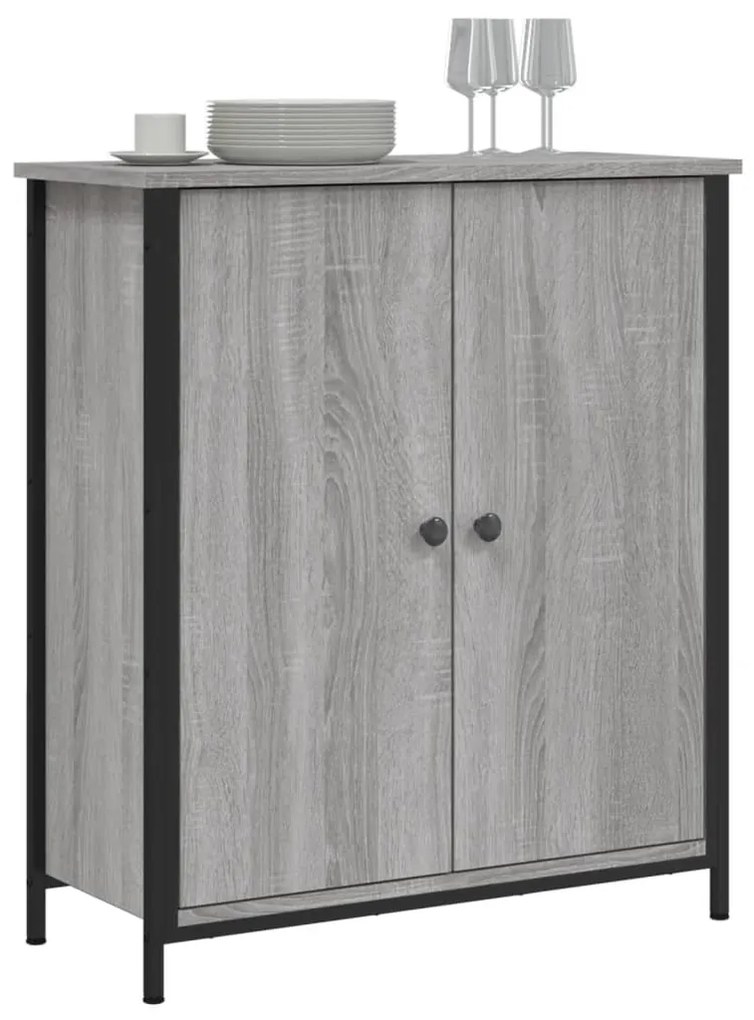 vidaXL Ντουλάπι Γκρι Sonoma 70 x 30 x 80 εκ. από Επεξεργ. Ξύλο