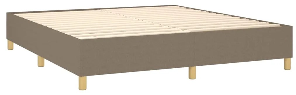 ΚΡΕΒΑΤΙ BOXSPRING ΜΕ ΣΤΡΩΜΑ TAUPE 180X200 ΕΚ. ΥΦΑΣΜΑΤΙΝΟ 3137097