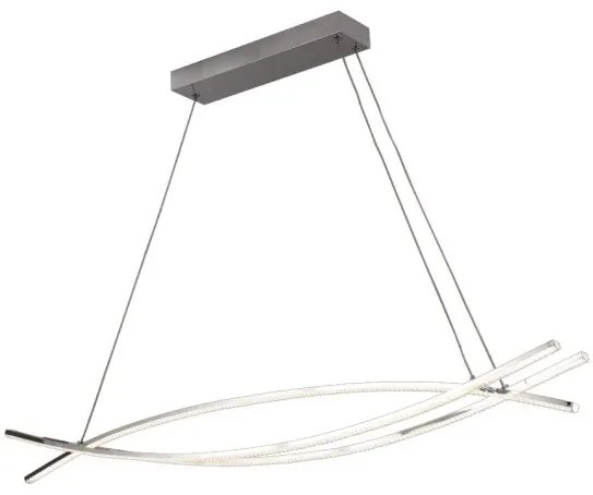 Κρεμαστό Φωτιστικό Οροφής LED 75W IP20 3CCT Χρώμιο 6093-Chrome Inlight-6093-Chrome-Χρώμιο 6093-Chrome