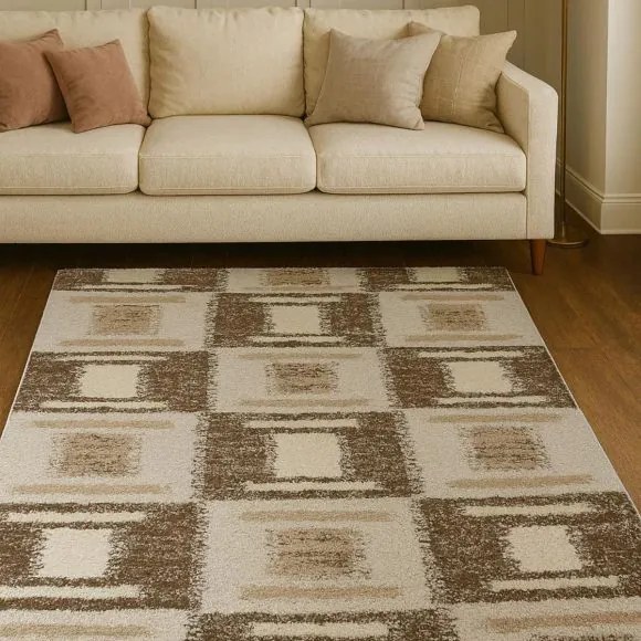 Beauty Home Χαλί Puffy Art 9658 Μπεζ