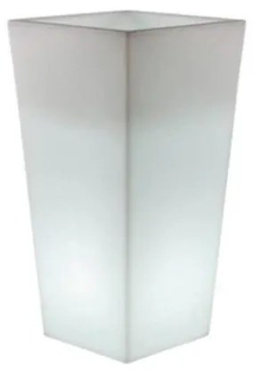 Φωτιζόμενη Γλάστρα E27 IP65 RGBW 6500K Melisa 40 LUMML040OFNW New Garden-LUMML040OFNW-Λευκό LUMML040OFNW