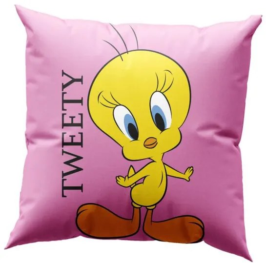Beauty Home Μαξιλάρι με γέμιση Art 6190 Tweety 40x40 Ροζ