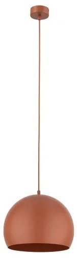 Κρεμαστό Φωτιστικό Οροφής 1xE27 Φ27cm Zoe TK Lighting -10175-Κόκκινο 10175