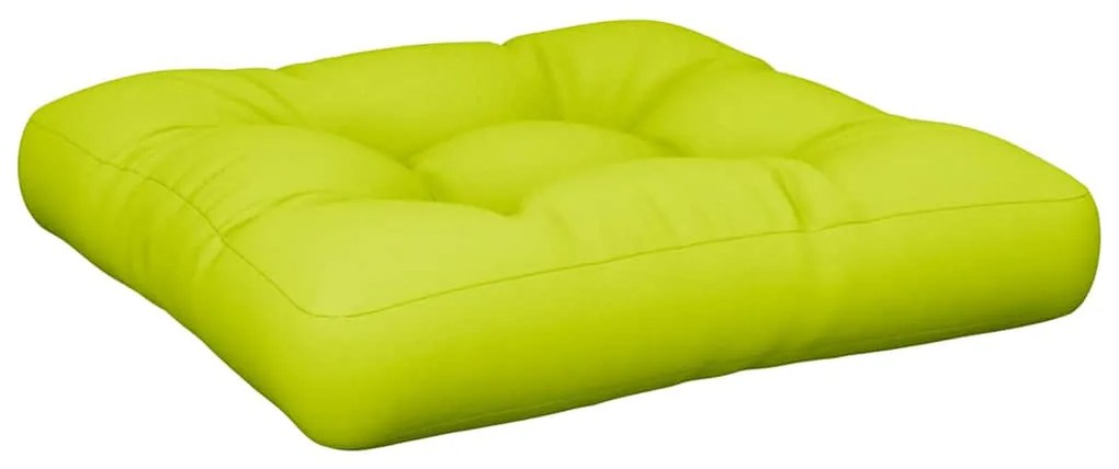 vidaXL Μαξιλάρι Παλέτας Αν. Πράσινο 58 x 58 x 10 εκ. Υφασμάτινο