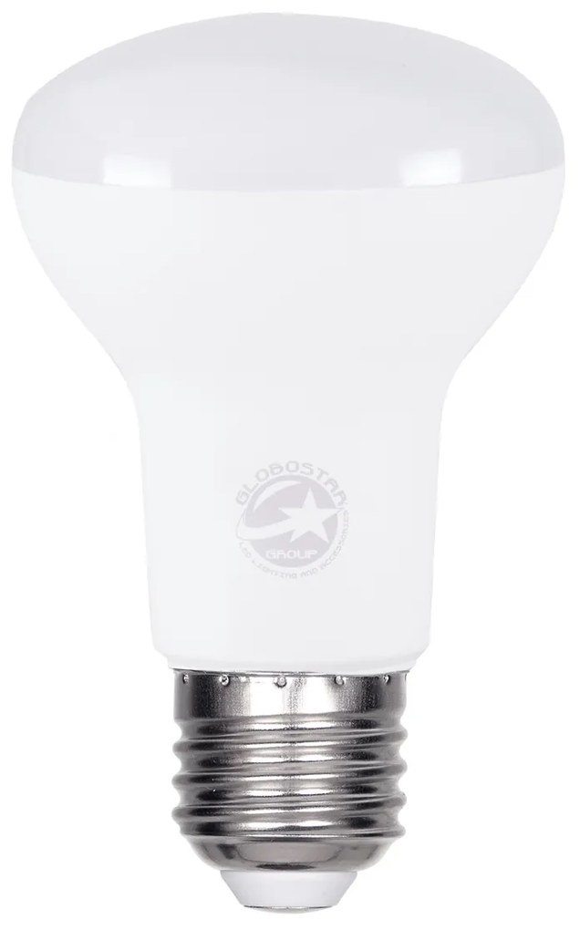 GloboStar 60080 Λάμπα LED E27 R63 Σποτ 10W 940lm 120° AC 220-240V IP20 Φ6.3 x Υ10.4cm Θερμό Λευκό 2700K - 3 Years Warranty