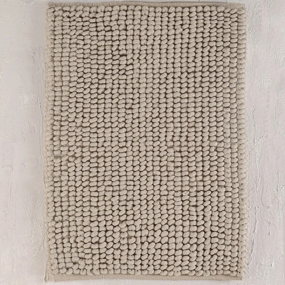 Ταπέτο Μπάνιου Armad Beige Ρυθμός 50 X 80 100% Βαμβάκι