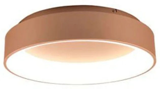 Φωτιστικό Οροφής - Πλαφονιέρα Noah LED-NOAH-PL45-ORO 40W Led Φ45cm 13cm Gold Luce Ambiente Design Aluminium