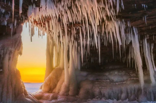 Φωτογραφία Apostle Islands Sea Caves, Posnov