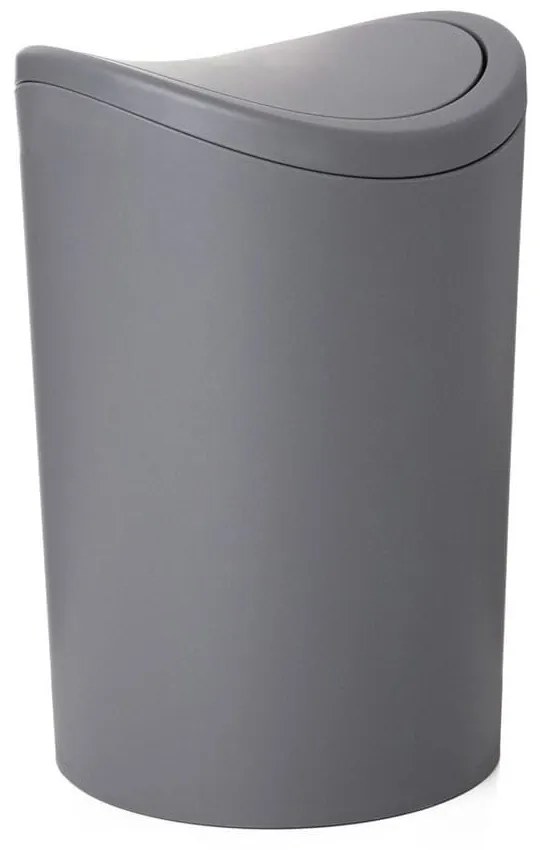 Κάδος Απορριμμάτων Swing Bin 06725.002 Grey Πλαστικό