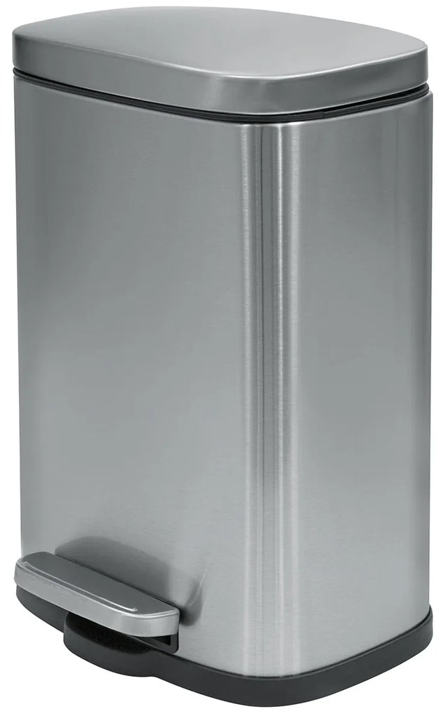 Κάδος Απορριμμάτων Μπάνιου (21.4x17.6x30) Spirella 5lt 05392.005 Akira Brushed
