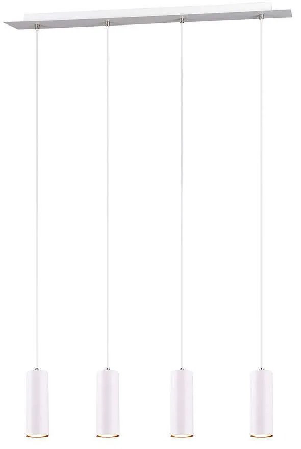 Φωτιστικό Οροφής - Ράγα Marley 312400401 White Trio Lighting Metal