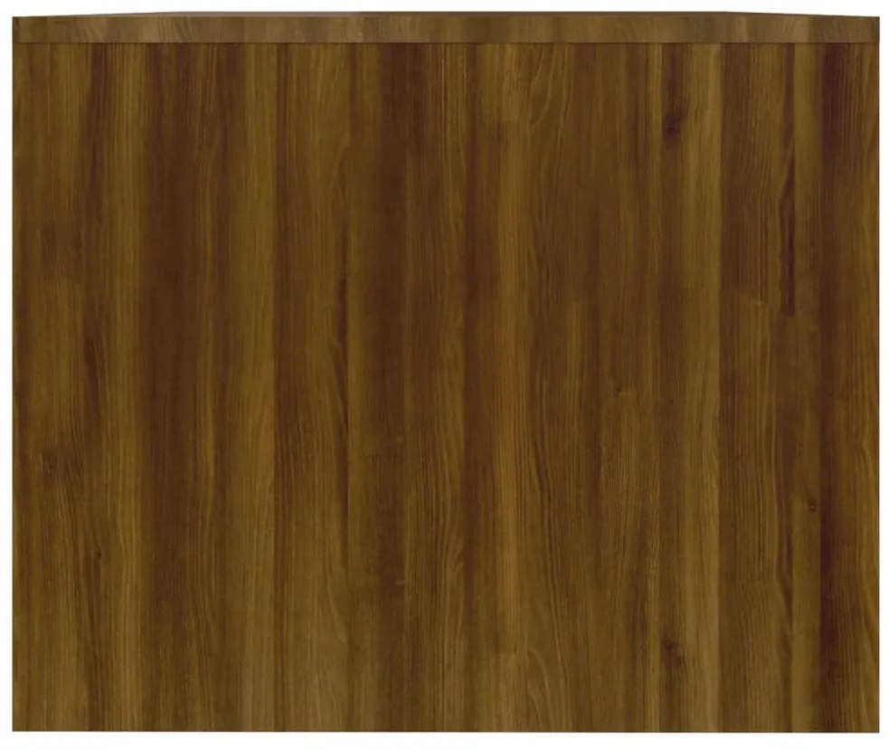 vidaXL Τραπεζάκι Σαλονιού Καφέ Δρυς 90x50x41,5 εκ. Επεξεργασμένο Ξύλο