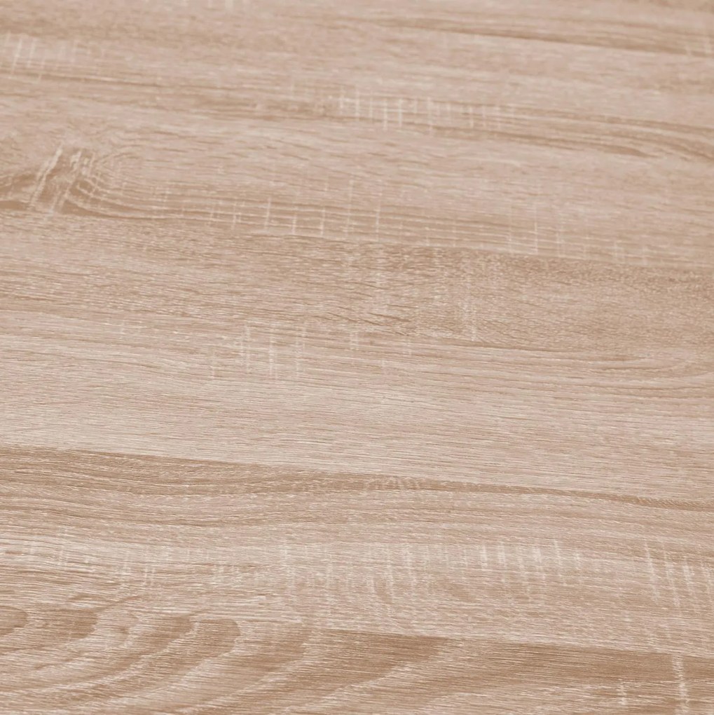 Τραπέζι Τραπεζαρίας PALOMA 70 Sonoma με Μαύρα πόδια 70x70x76,5 εκ. 70x70x76.5 εκ.