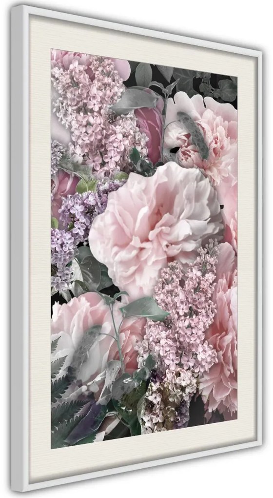 Αφίσα - Floral Life - 20x30 - Χρυσό - Χωρίς πασπαρτού