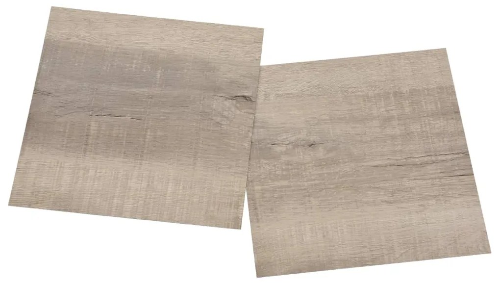 vidaXL Δάπεδο Αυτοκόλλητο Taupe 55 τεμ. 5,11 μ² από PVC