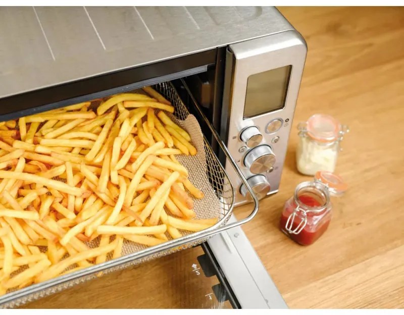Σετ Αντικολλητική Μεμβράνη Ψησίματος για Air Fryer NoStik 1EEE531, 31x40/33x40 cm, Επαναχρησιμοποιήσιμα, Μπεζ