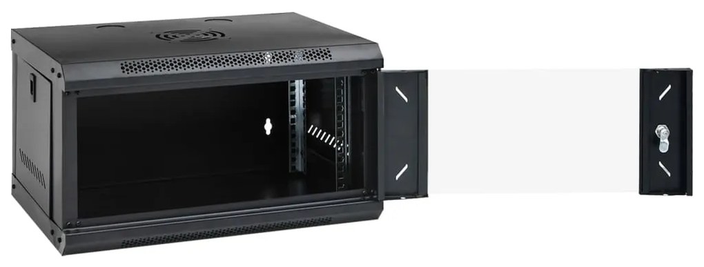 vidaXL Ντουλάπι Δικτύου Επιτοίχιο 6U 19" IP20 53x40x30 εκ.