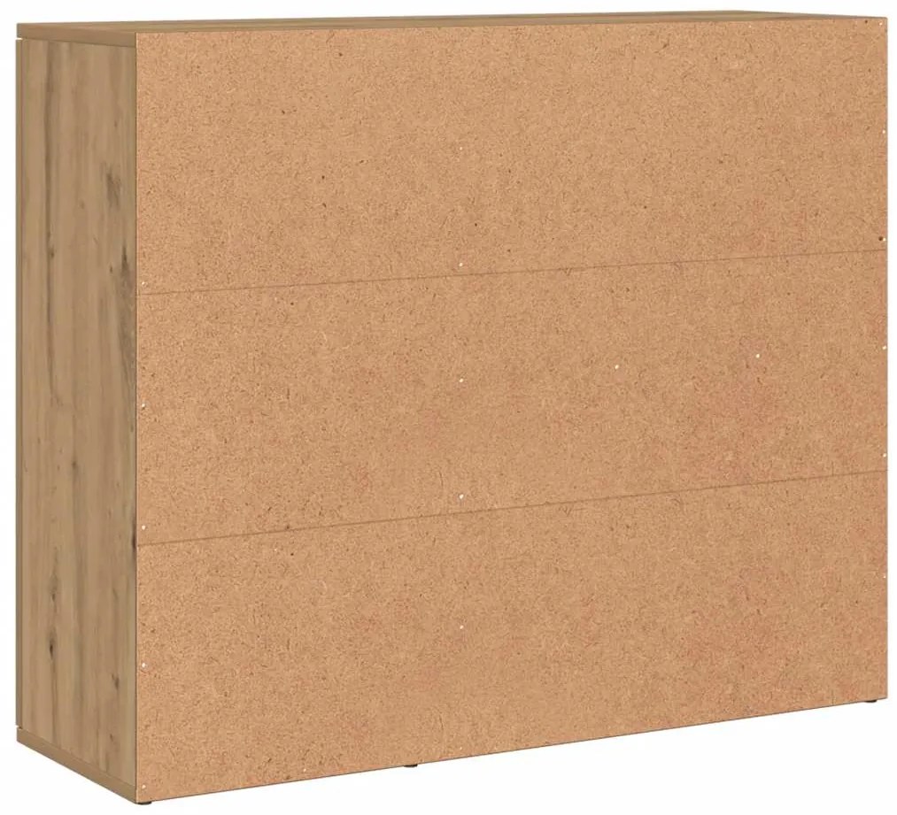 vidaXL Ντουλάπι Αρτισιανή Δρυς 91x29,5x75 εκ. από Επεξεργασμένο Ξύλο