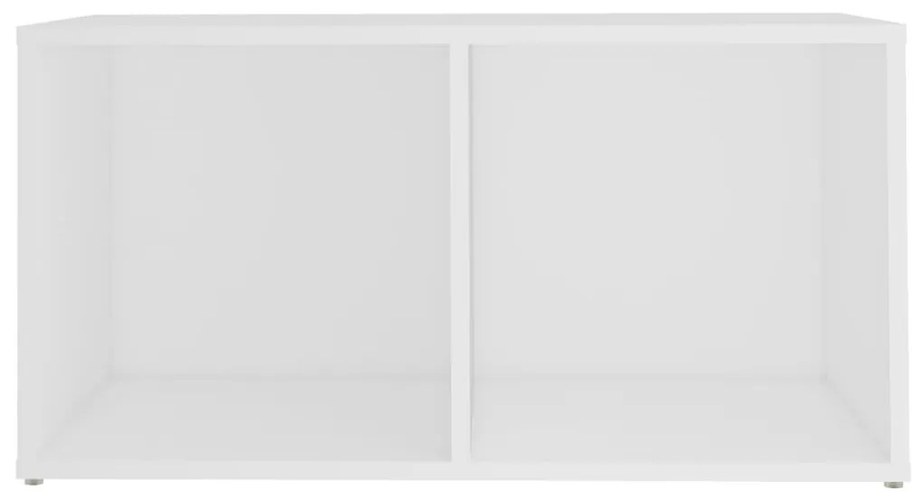 vidaXL Έπιπλα Τηλεόρασης 2 τεμ. Λευκά 72 x 35 x 36,5 εκ. Επεξ. Ξύλο