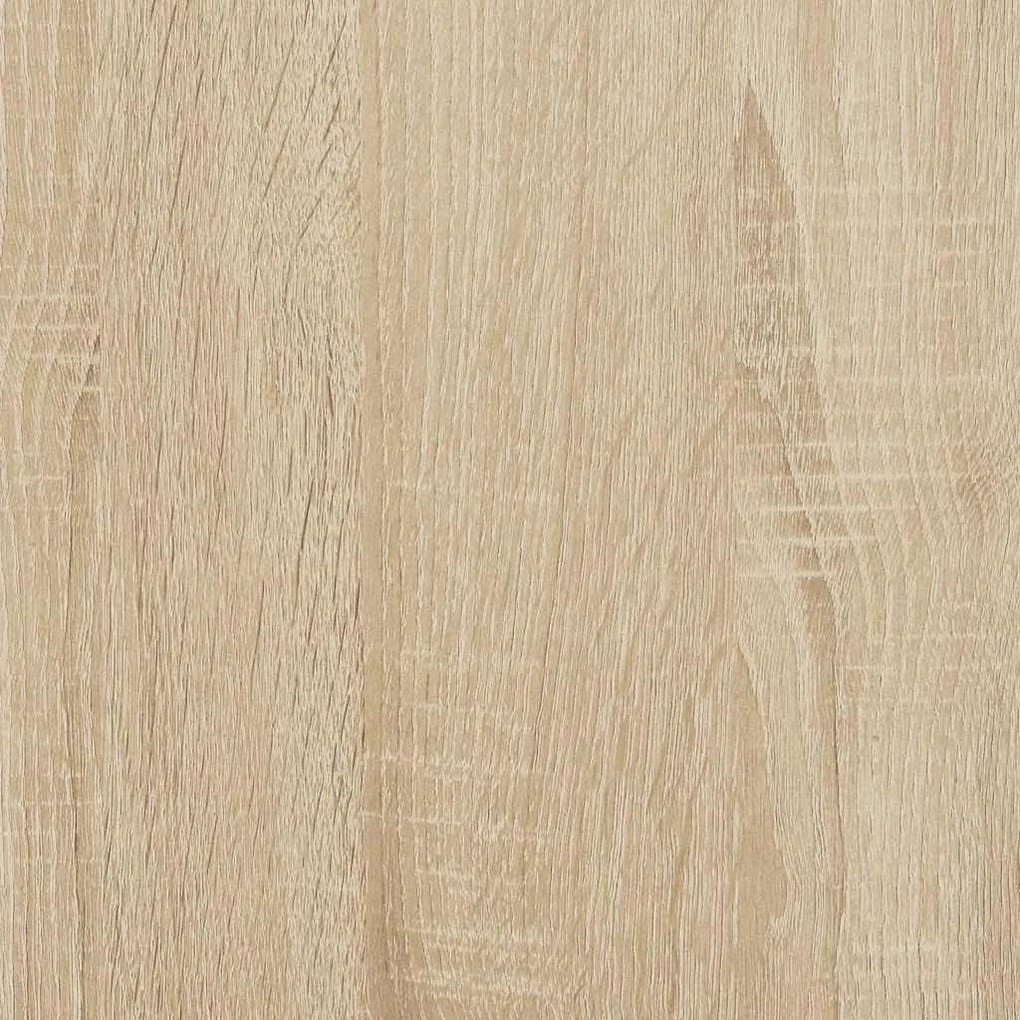 Ράφι παπουτσιών Sonoma Oak 60x25x81 cm Κατασκευασμένο ξύλο - Καφέ