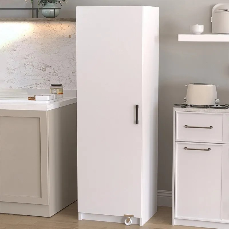 Megapap Ντουλάπι Κουζίνας - Μπάνιου Altay Λευκό 48,9x44,1x155,5εκ.