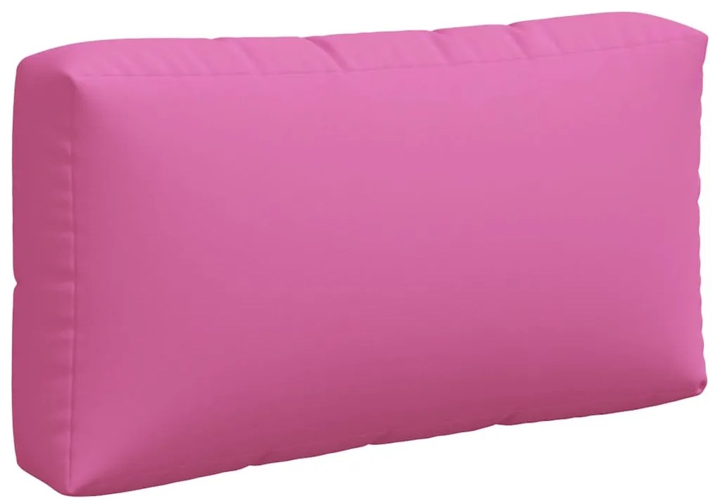 vidaXL Μαξιλάρια Παλέτας 3 τεμ. Ροζ από Ύφασμα Oxford