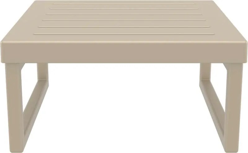 ΤΡΑΠΕΖΙ ΜΥΚΟΝΟΣ DOVE GREY 65X65X33εκ. ΠΟΛ/ΝΙΟΥ 65X65X33εκ.