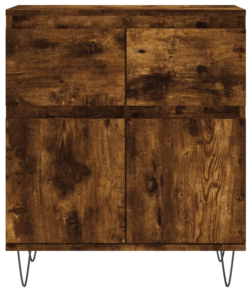 vidaXL Ντουλάπι Καπνιστή Δρυς 60x35x70 εκ. από Επεξεργασμένο Ξύλο