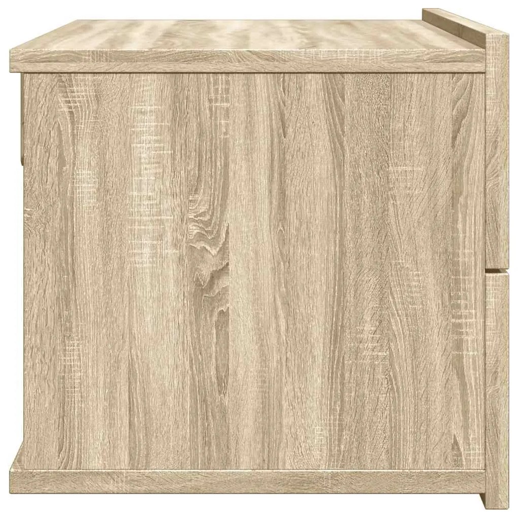 vidaXL Κομοδίνο Χρώμα Sonoma Δρυς 40 x 30 x 30 εκ. από Μοριοσανίδα